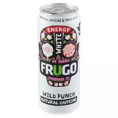 Frugo Wild Punch White Energy Gazowany n Podobne : FRUGO WILD PUNCH PINK Gazowany napój energetyzujący 330 ml - 259125