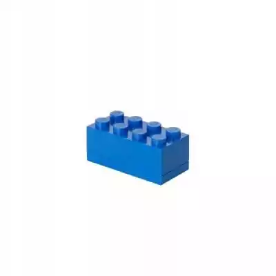 Lego, Minipudełko klocek 8 Niebieskie (4 Podobne : Lego klocek 1x1 uchwyt j. szary 10 szt 60475 30241 - 3013187