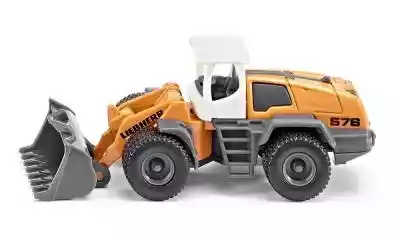 Miniaturowa wersja potężnej maszyny budowlanej marki Liebherr to wspaniała zabawka dla każdego małego budowniczego. Model wykonany z metalu z elementami plastikowymi posiada ruchomą ładowarkę.