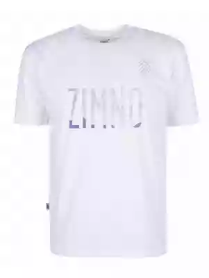 T-Shirt Relaks Unisex Biały Fioletowe Gó Strona Główna > Koszulki