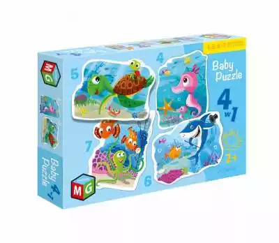 Alexander Puzzle Baby 4w1 Pod Wodą Podobne : Alexander Puzzle dla Maluszków - Podwodne Zwierzęta - 265681