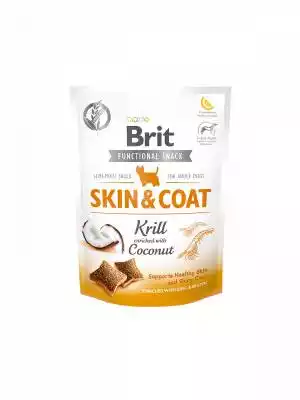 Brit Care Functional Snack Skin&Coat Kri karma sucha dla kota