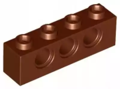 Lego 3701 Brązowy belka 1x4 otwór 10szt. Podobne : Lego 3701 technik otwory 1x4 j. szary Lbg 10 szt N - 3023618