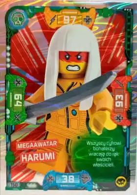 Lego Ninjago karta 150 megaawatar Harumi Allegro/Dziecko/Zabawki/Klocki/LEGO/Gry