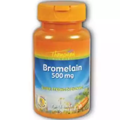 Thompson Bromelain, 500 MG, 30 kapsli (o Zdrowie i uroda > Opieka zdrowotna > Zdrowy tryb życia i dieta > Witaminy i suplementy diety