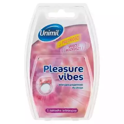 Unimil Pleasure Vibes Nakładka wibracyjn Podobne : Unimil - Prezerwatywy natural gładka powierzchnia - 239728