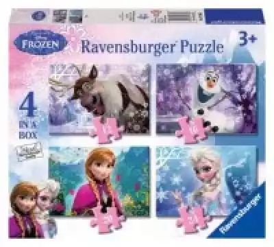 Kraina lodu (puzzle 4 w 1) Podobne : Just Play Kraina Lodu Ii Elsa Głowa Do Stylizacji - 21885