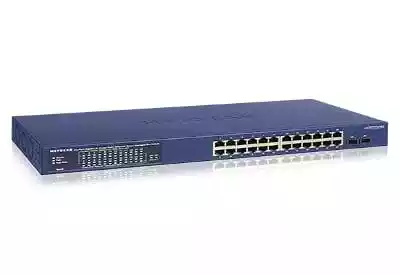NETGEAR GS724TPP Zarządzany L2/L3/L4 Gig Podobne : Netgear Przełącznik M4250-40G8XF-POE+ Switch AV GSM4248PX 40xPoE+ 8xSFP - 388702