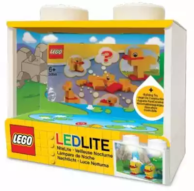 Lego Lampka Gablotka Lgl NI27 Kaczki Podobne : Gablotka LEGO Classic Czerwony 40650001 na 8 minifigurek - 1450559
