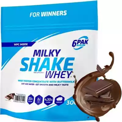6PAK - Odżywka białkowa Milky Shake Whey Chocolate