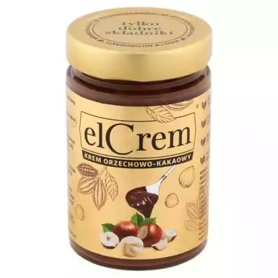 elCrem Krem orzechowo-kakaowy 350 g Artykuły spożywcze > Śniadanie > Dżemy, miody, kremy
