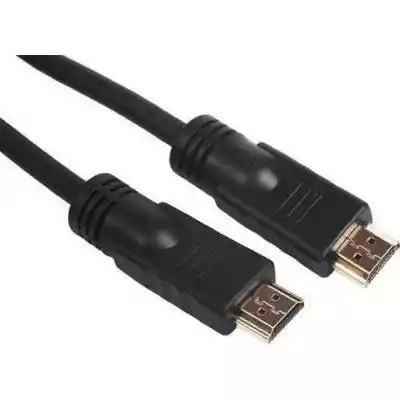 Kabel umożliwiający podłączenie dowolnych urządzeń ze złączem HDMI (High Definition Multimedia Interface) z obslugą obrazu 3D. Zastosowany standard HDMI v2.0 jest kompatybilny ze wcześniejszymi wersjami 1.3 i 1.2.