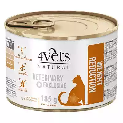 4Vets Natural Weight Reduction - 6 x 185 Podobne : 4Vets Natural Sterilised  - 6 x 185 g - 338305