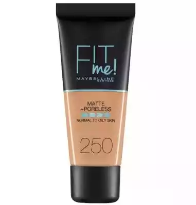 Maybelline Fit Me Matte and Poreless 250 Podobne : Maybelline Stay Matte Ink 20 pioneer - 1207936