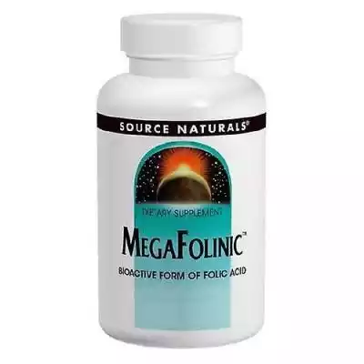 Source Naturals MegaFolinic, 800 mcg, 24 Podobne : Source Naturals Pregnenolone, 50 mg, 60 tabletek (opakowanie po 6 sztuk) - 2776373
