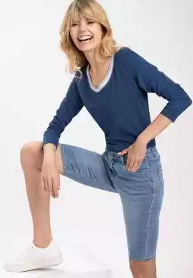 Jeansowe szorty  D‑FIFY Podobne : Jeansowe szorty z wysokim stanem D-INES - 27477