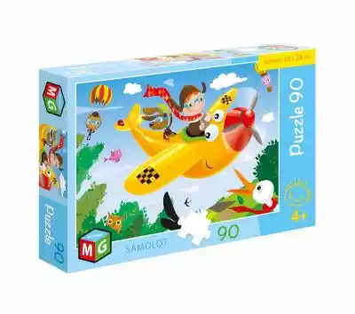 Alexander Puzzle 90 elementów Samolot Podobne : Alexander Puzzle Baby 4w1 Dzikie zwierzątka - 267168