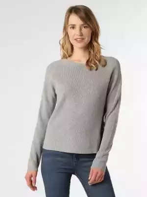 Prążkowany sweter marki Marie Lund,  dzięki ponadczasowemu wzornictwu i czystej bawełnie,  jest popularnym modelem basic do wielu różnych stylizacji.