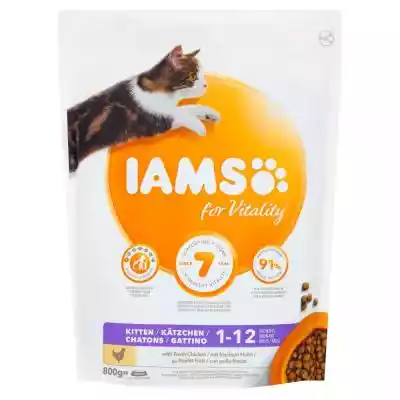 IAMS for Vitality Karma dla kociąt ze św Dla zwierząt > Kot > Karmy suche