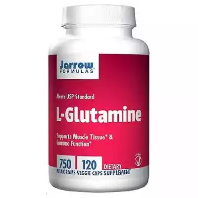 Jarrow Formulas L-Glutamine, 750 mg, 120 Podobne : L-Glutamine Micronized T6 – Glutamina Z Tauryną I Witaminą B6 - 240 kaps. - 5792