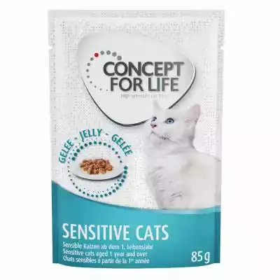 Korzystny pakiet mieszany Concept for Li Podobne : Concept for Life Sensitive Cats - ulepszona receptura! - 400 g - 347891