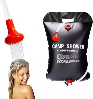 El Contente Camping Torba prysznicowa Ou Podobne : Przenośne prysznice Camping Prysznice zewnętrzne, elektryczne ręczne prysznice akumulatorowe, które pompują W - 2984016