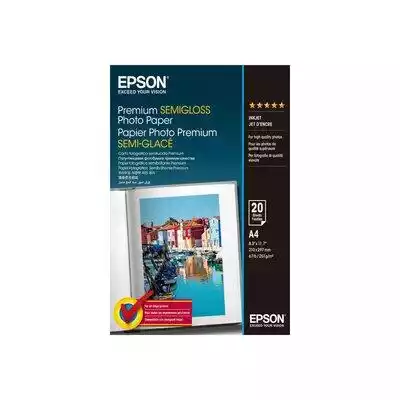 Papier fotograficzny EPSON C13S041332 A4 Podobne : Papier do drukarki Epson Premium Glossy Photo Paper 255g 30ark - 208888
