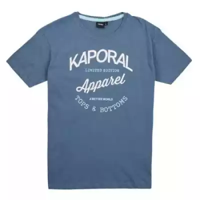 T-shirty z krótkim rękawem Dziecko Kaporal  PHYTO DIVERSION  Marine Dostępny w rozmiarach dla chłopców. 10 lat, 12 lat, 14 lat, 16 lat.