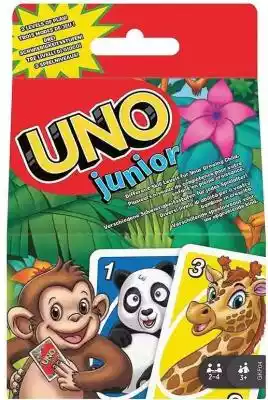 Mattel Uno Junior Allegro/Kultura i rozrywka/Gry/Towarzyskie/Karciane/Karciane dla najmłodszych