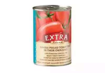 EXTRA LINE Pomidory całe 400g Artykuły spożywcze > Żywność konserwowa > Pomidory konserwowe