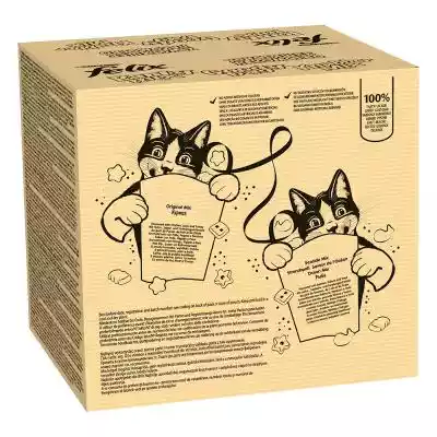 Pakiet mieszany Felix Party Mix - Origin Podobne : Mieszany pakiet próbny Miamor Cat Snack Cream - Pakiet I - 344109