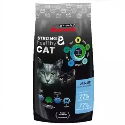 Super Benek Strong & Healthy Cat - Sucha karma dla kotów - Urinary - 400g Super Benek Strong & Healthy Cat - Sucha karma dla kotów - Urinary - 400g  Dane szczegółowe Skład karmy Super Benek Strong & Healthy Cat - Urinary - 400g Suszony kurczak (40 %),  pszenica,  ryż,  tłuszcz zwierzęcy (5