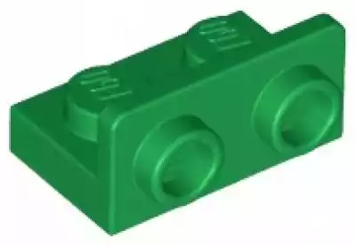 Lego Płytka łamana 1x2 zielony 99780 Podobne : Lego 99780 Płytka Łamana biała Nowa (1g) 1 szt. - 3236493