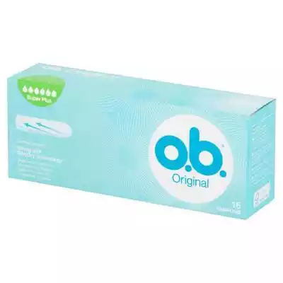 O.B. Original Super Plus Tampony 16 sztu Drogeria, kosmetyki i zdrowie > Higiena/kosmetyki > Higiena dla kobiet