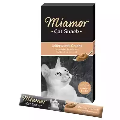 Miamor Cat Snack pasta z wątróbką -  6 x Podobne : Miamor Cat Snack pasta z wątróbką -  6 x 15 g - 339573