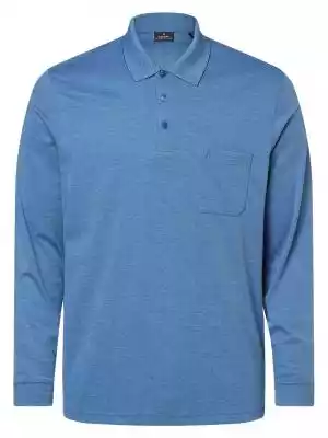 Ragman - Męska koszulka polo, niebieski Mężczyźni>Odzież>Koszulki polo