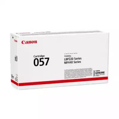 Canon CRG Toner 057 3009C002 Podobne : Canon CL-541 Colour nabój z tuszem 1 szt. Oryginalny Cyjan 5227B005 - 400445