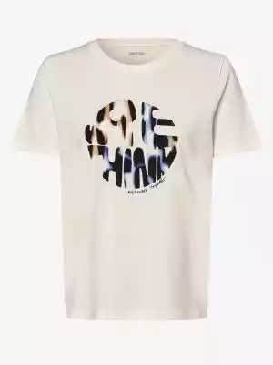 Dzięki nadrukowi z przodu T-shirt marki Marc Cain Sports doskonale nadaje się do modnych,  swobodnych stylizacji.