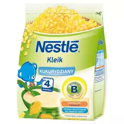         Nestlé                Kleik kukurydziany może być pierwszym,  delikatnym posiłkiem dla Twojego maluszka. Produkt został dostosowany do wymagań żywieniowych niemowląt i małych dzieci aż do 3. roku życia. Kleik Nestlé kukurydziany może pomóc Ci łagodnie wprowadzić Twoje dziecko w świ