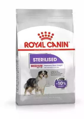 Royal Canin Medium Sterilised - sucha karma dla psów Royal Canin Medium Sterilised - produkt od Royal Canin. Marka od kilkudziesięciu lat specjalizuje się w wytwarzaniu pokarmów dla zwierząt domowych. Bez wątpienia tak ogromne doświadczenie pozwala tworzyć produkty oparte na ogromnej wiedz