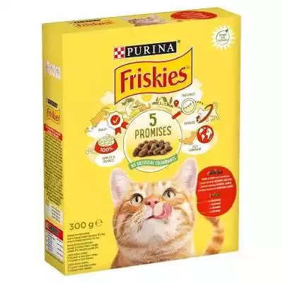 Friskies Karma dla kotów z mieszanką woł Dla zwierząt > Kot > Karmy suche