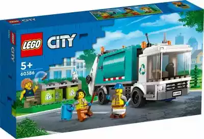 LEGO Klocki City 60386 Ciężarówka recykl Klocki LEGO®/LEGO City