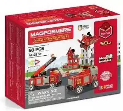Magformers Amazing Rescue Set Zestaw Rat Podobne : Magformers 32 elementy, My first - 266729