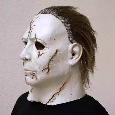 Mssugar Halloween Lateksowa maska pełnot Podobne : Mssugar Halloween Led Horror Mask Cosplay Smiling Stitched El Wire Light Up Niebieski - 2716692