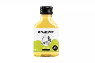 ESPRESSO SYROP CYTRYNA - 100 ml Podobne : Syrop do mrożonej herbaty Sweetbird „Passionfruit Lemon Iced Tea“, 1 l - 46519