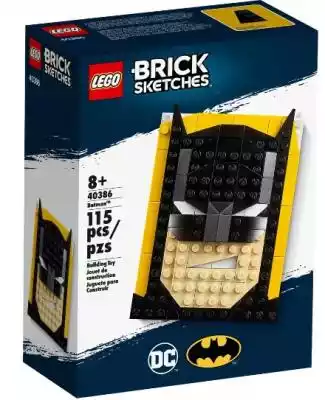Lego 40386 Brick Sketches Batman Podobne : LEGO DC Batman 76240 Batmobil Tumbler - 17539