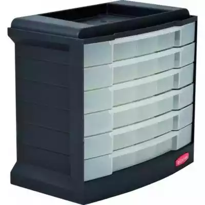 Organizer - 6 szuflad CURVER Podobne : Organizer 17.8 x 10.5 x 2.4 cm Topex 79R175 - 2051530