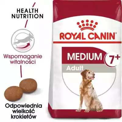Royal Canin SHN Medium Adult 7+ - sucha  Podobne : Royal Canin Medium Puppy - saszetka dla szczeniąt 140g (sos), rasy małe, do 12 miesiąca 140g - 44687