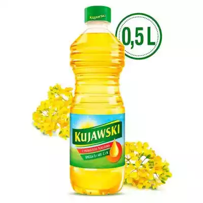 Kujawski Olej rzepakowy z pierwszego tło