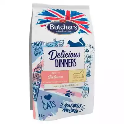 Butcher's Delicious Dinners Karma dla ko Podobne : BUTCHER'S Delicious Dinners Kawałki z dziczyzną w galaretce - mokra karma dla kota - 400 g - 88346